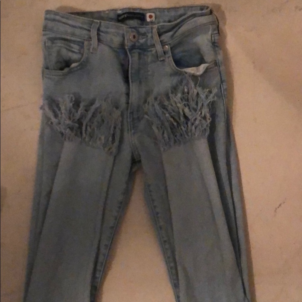 Levi’s straight leg flare jeans